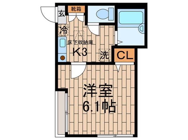 ク－ポラの物件間取画像